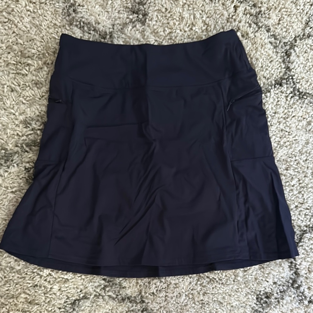 Navy Golf Skirt
